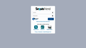 What Sequisfriend.com website looked like in 2019 (4 years ago)
