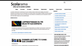 What Scolarama.com website looked like in 2019 (4 years ago)