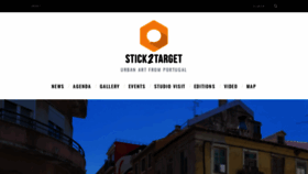 What Stick2target.com website looked like in 2019 (4 years ago)