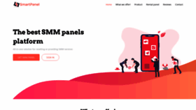 What Smartpanelsmm.com website looked like in 2019 (4 years ago)