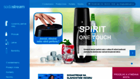 What Sodastream.cz website looked like in 2019 (4 years ago)