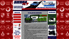 What Sierragt.es website looked like in 2019 (4 years ago)