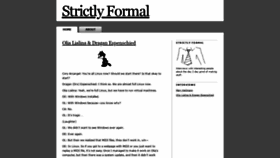 What Strictly-formal.org website looked like in 2019 (4 years ago)