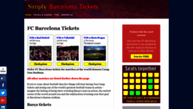 What Simplybarcelonatickets.co.uk website looked like in 2019 (4 years ago)