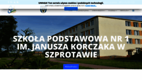 What Sp1szprotawa.pl website looked like in 2019 (4 years ago)