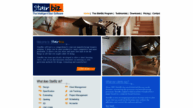 What Stair.biz website looked like in 2019 (4 years ago)