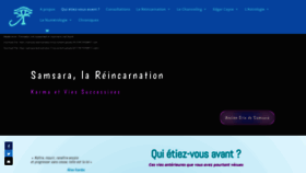 What Samsara-fr.com website looked like in 2019 (4 years ago)