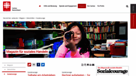 What Sozialcourage.de website looked like in 2019 (4 years ago)