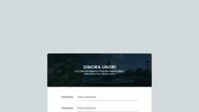 What Sinora.unsri.ac.id website looked like in 2019 (4 years ago)