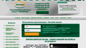 What Screentex.ru website looked like in 2019 (4 years ago)