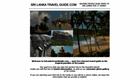 What Srilankatravelguide.com website looked like in 2019 (4 years ago)