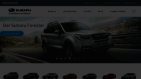 What Subaru-presse.de website looked like in 2019 (4 years ago)