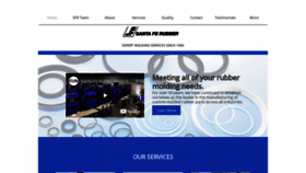 What Santaferubber.com website looked like in 2019 (4 years ago)