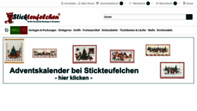 What Stickteufelchen.de website looked like in 2019 (4 years ago)