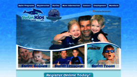 What Swimkids.us website looked like in 2019 (4 years ago)