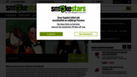 What Smokestars.de website looked like in 2019 (7 years ago)