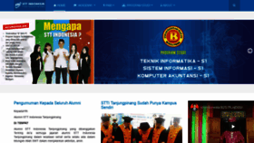 What Sttindonesia.ac.id website looked like in 2019 (4 years ago)