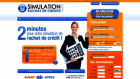 What Simulation-rachat-de-credits.com website looked like in 2019 (4 years ago)