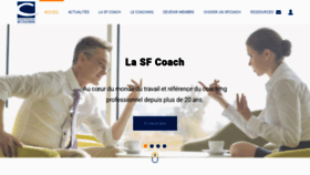 What Sfcoach.org website looked like in 2019 (4 years ago)