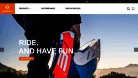 What Schuberth.de website looked like in 2019 (4 years ago)