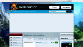 What Skvelehry.cz website looked like in 2019 (4 years ago)