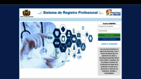 What Sirepro.minsalud.gob.bo website looked like in 2019 (4 years ago)