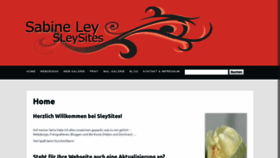 What Sleysites.de website looked like in 2019 (4 years ago)