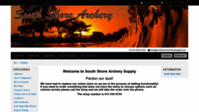 What Southshorearcherysupply.com website looked like in 2019 (4 years ago)