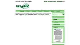What Skeagis.sk website looked like in 2019 (4 years ago)