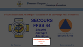 What Securite-nautique-atlantique.fr website looked like in 2019 (4 years ago)
