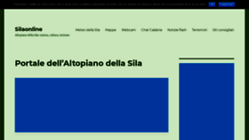 What Silaonline.it website looked like in 2019 (4 years ago)