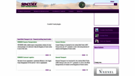 What Senddex.com website looked like in 2019 (4 years ago)