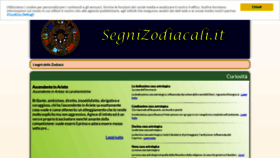 What Segnizodiacali.it website looked like in 2019 (4 years ago)