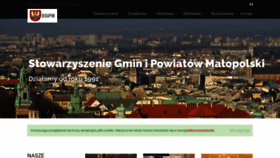 What Sgpm.krakow.pl website looked like in 2019 (4 years ago)