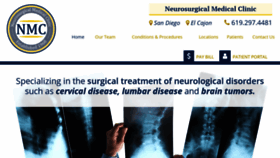 What Sd-neurosurgeon.com website looked like in 2019 (4 years ago)