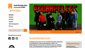 What Sbk-koeln.de website looked like in 2019 (4 years ago)