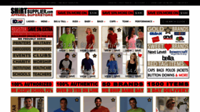 What Shirtsupplier.com website looked like in 2019 (4 years ago)