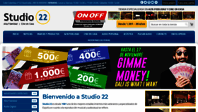 What Studio-22.com website looked like in 2019 (4 years ago)
