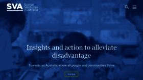 What Socialventures.com.au website looked like in 2019 (4 years ago)