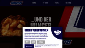 What Snickers.de website looked like in 2019 (4 years ago)