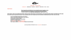 What Sushiyasuda.com website looked like in 2019 (4 years ago)