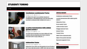 What Studentitorino.it website looked like in 2019 (4 years ago)