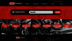 What Shspowersports.com website looked like in 2019 (4 years ago)