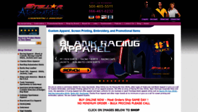 What Stellarapparel.com website looked like in 2019 (4 years ago)