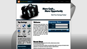 What Savecashdirect.com website looked like in 2019 (4 years ago)