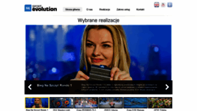 What Sportevolution.pl website looked like in 2019 (4 years ago)