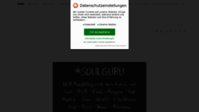 What Soulgurusounds.com website looked like in 2019 (4 years ago)