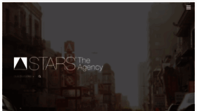What Starsagency.com website looked like in 2019 (4 years ago)