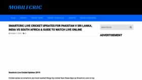 What Smartcric.online website looked like in 2019 (4 years ago)