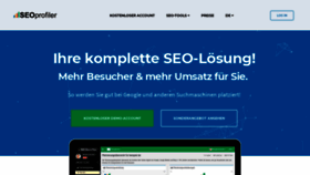 What Seoprofiler.de website looked like in 2019 (4 years ago)